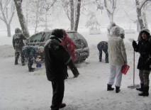 čišćenje snijega ispred Ozane