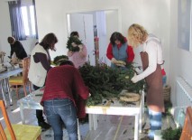 radionica adventskih vijenaca 5